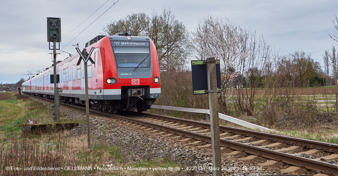 29.03.2023 - Baustelle REVO und Umgebung in Neuperlach